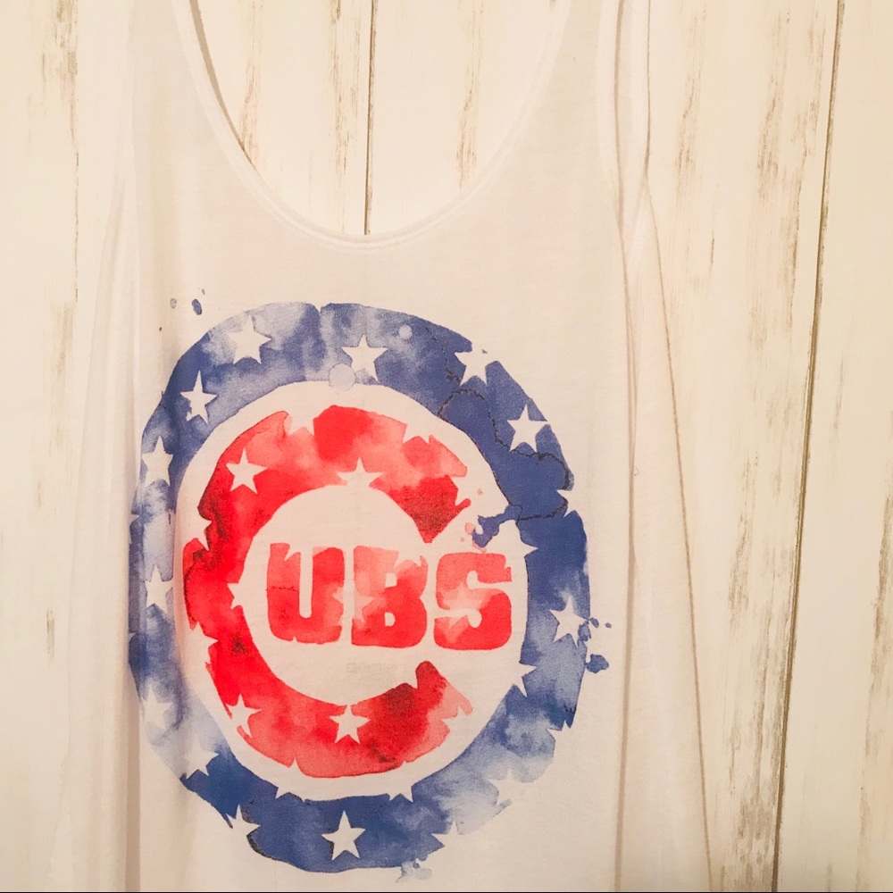 CHICAGO CUBS ⚾️ vs PINK tank top